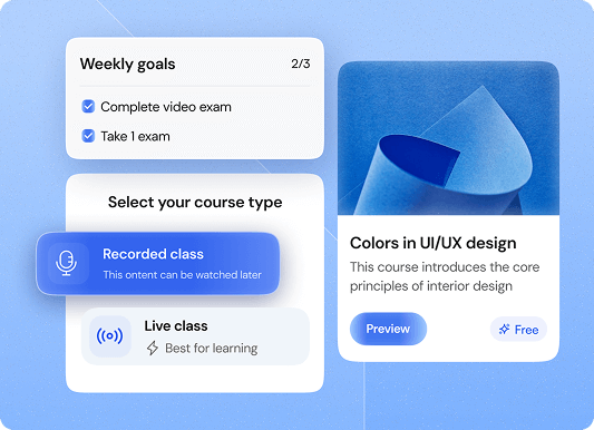 Create online course