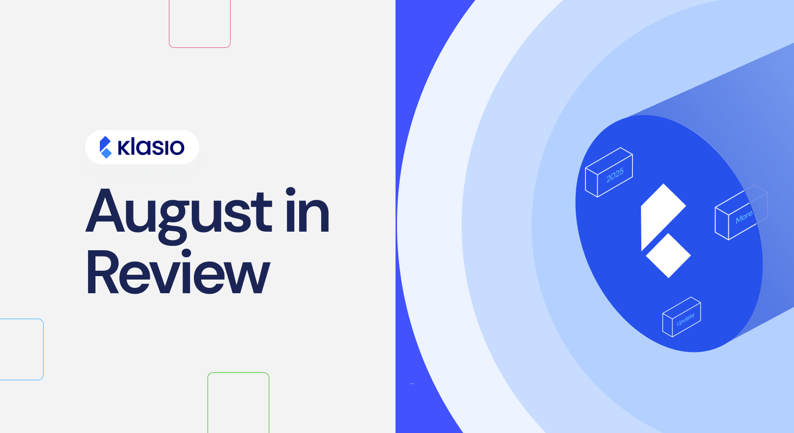 Klasio August 2025 Recap: Bulk Imports, New Integration, Better Student Experience, and More