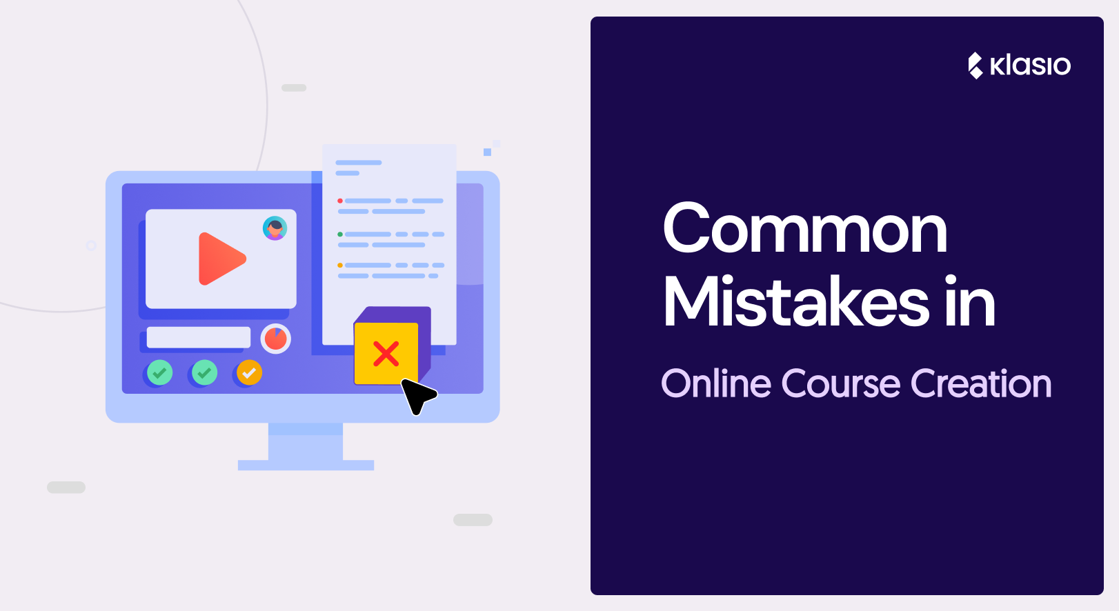 Save Your Course! Avoid These Common Mistakes in Online Course Creation