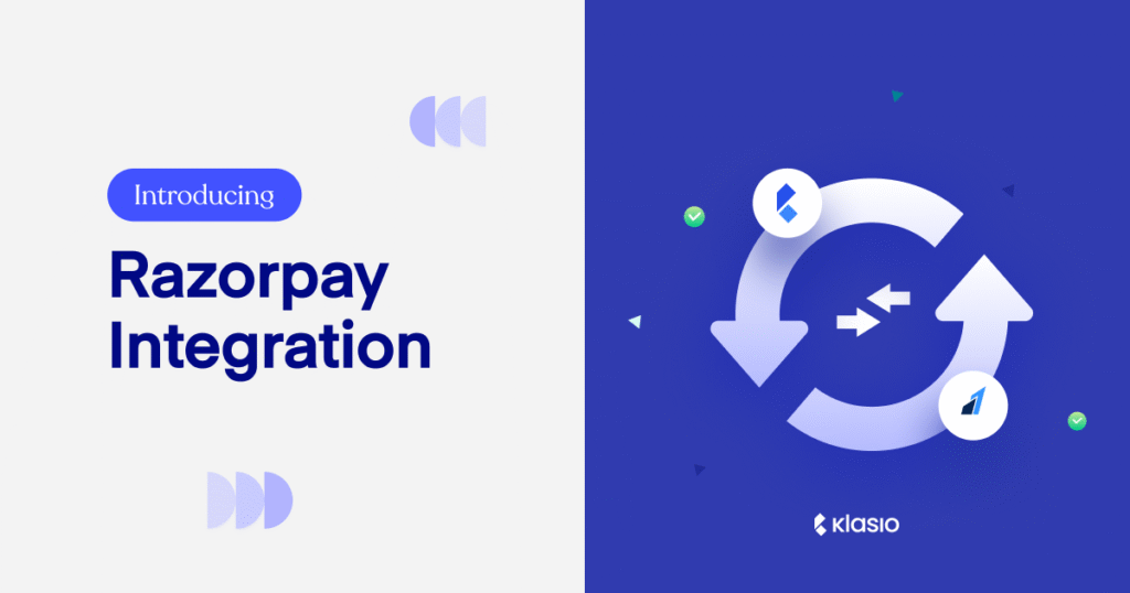Payment Integration Razor Pay Introducing Razorpay Integration - Klasio