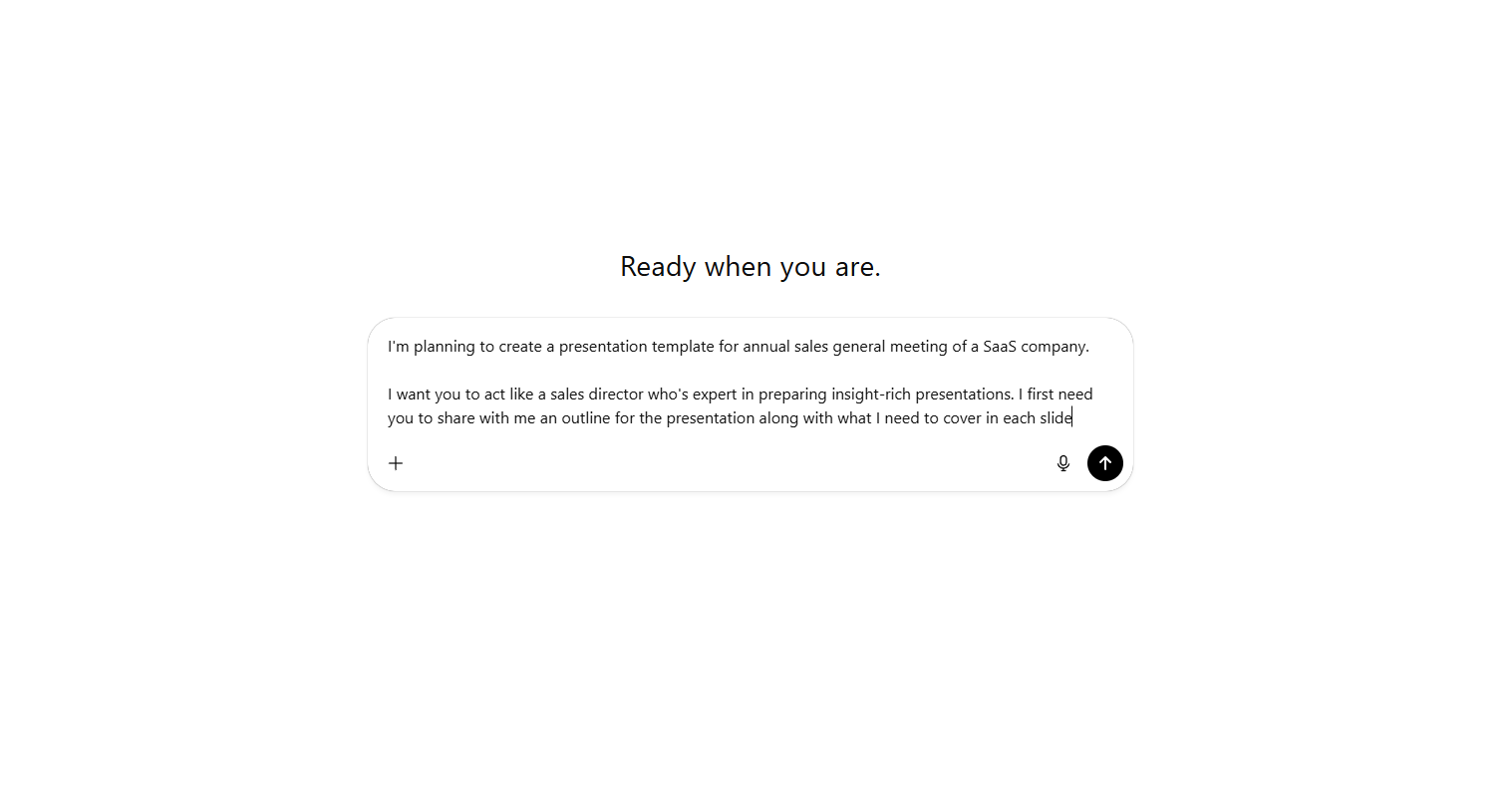 Prepare the Presentation Outline