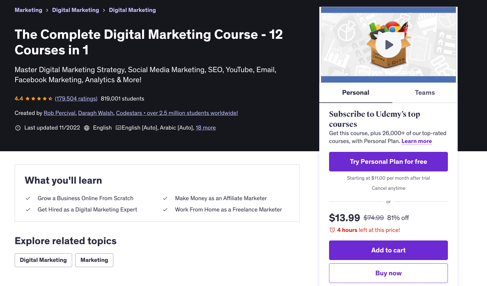 Complete Digital Marketing Course