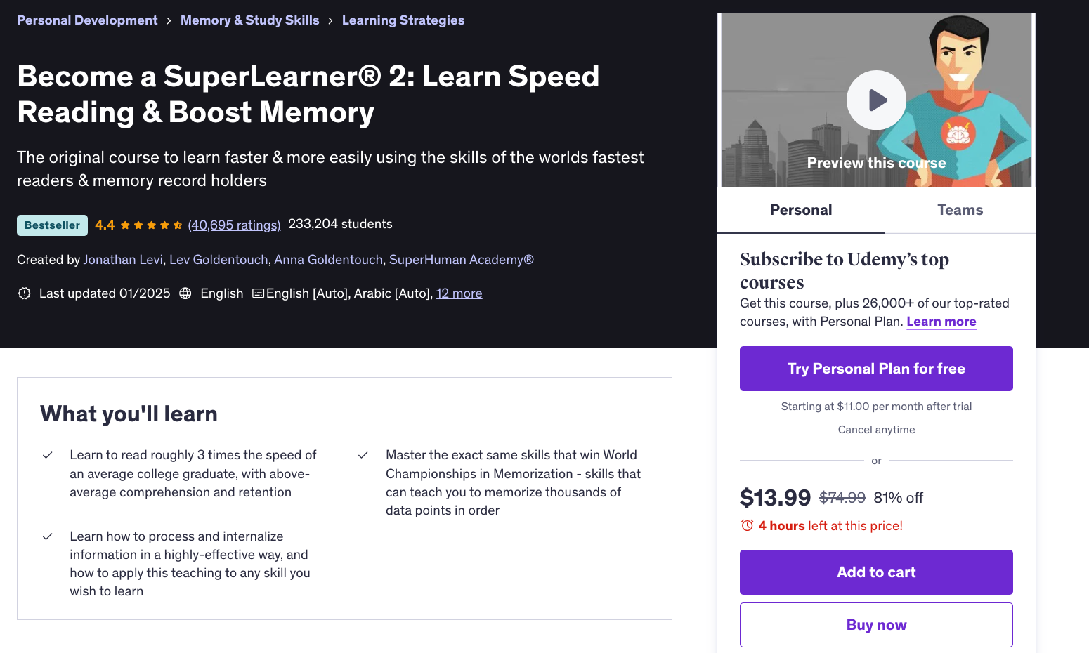Become a SuperLearner 2