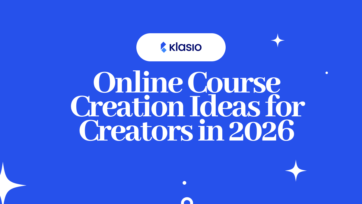The Top 50 Course Creation Ideas For Creators In 2026