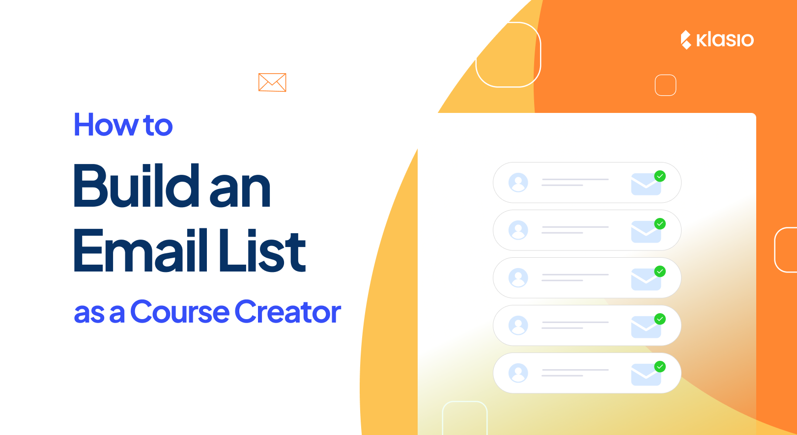 How To Build An Email List As A Beginner Course Creator