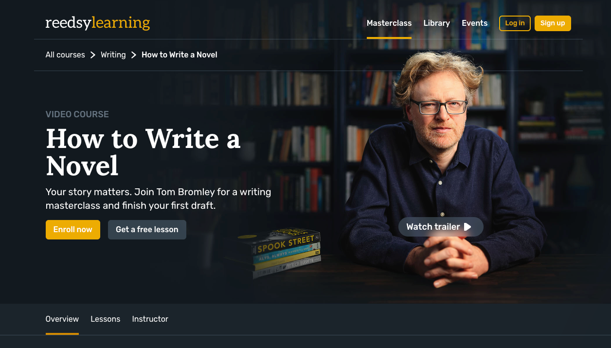 course landing page examples