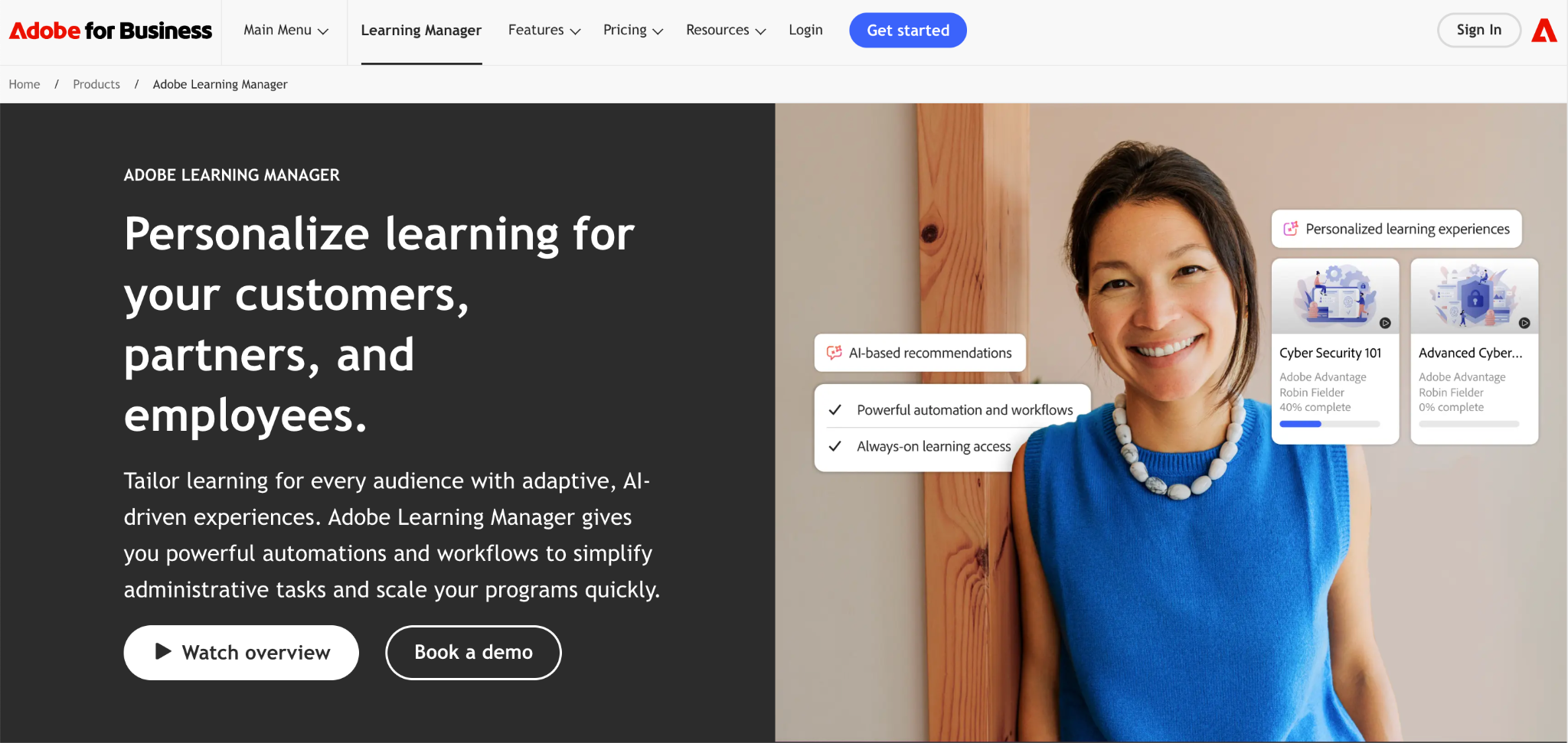 Adobe Learning Manager