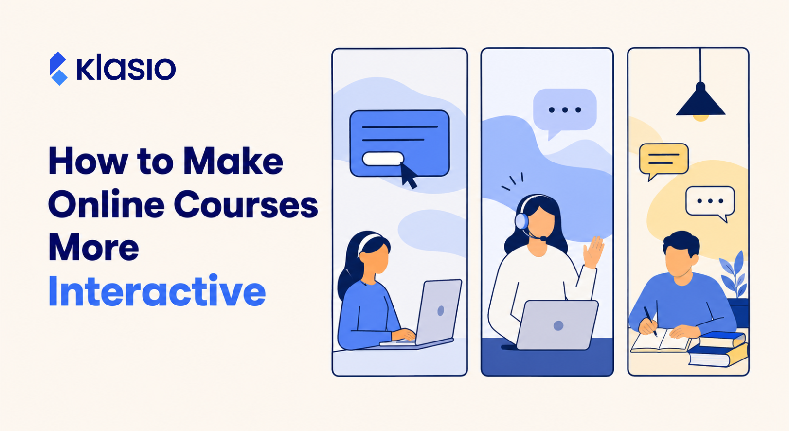 How to Make Online Courses More Interactive