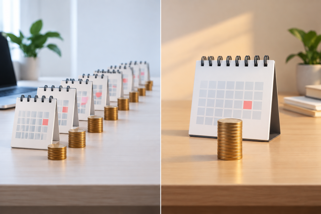 Annual vs Monthly subscription